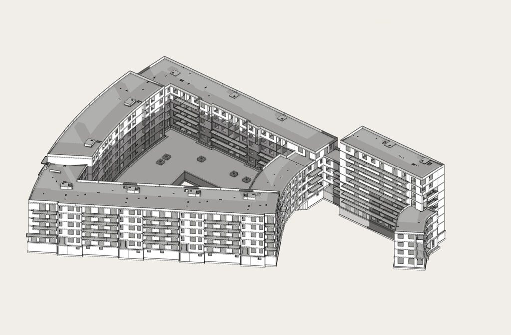 3D Modell des Gebäudes
