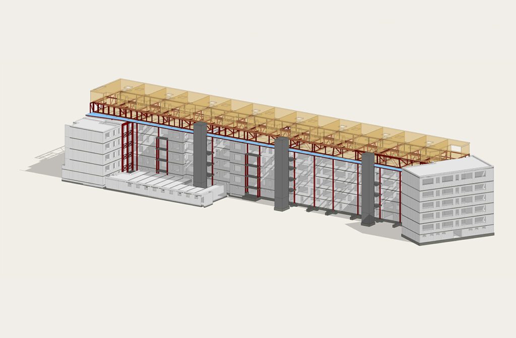 3D Modell des Gebäudes