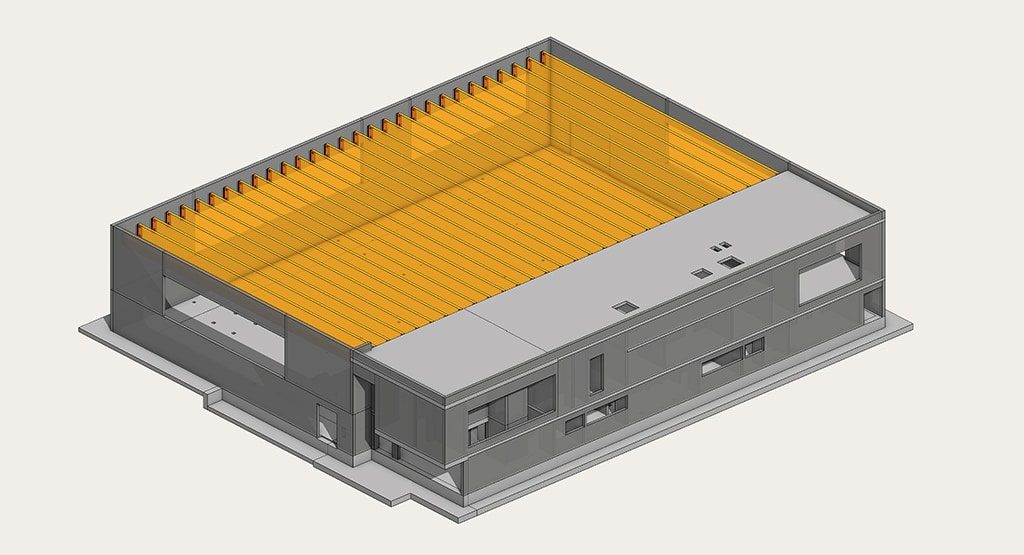 3D Modell des Gebäudes